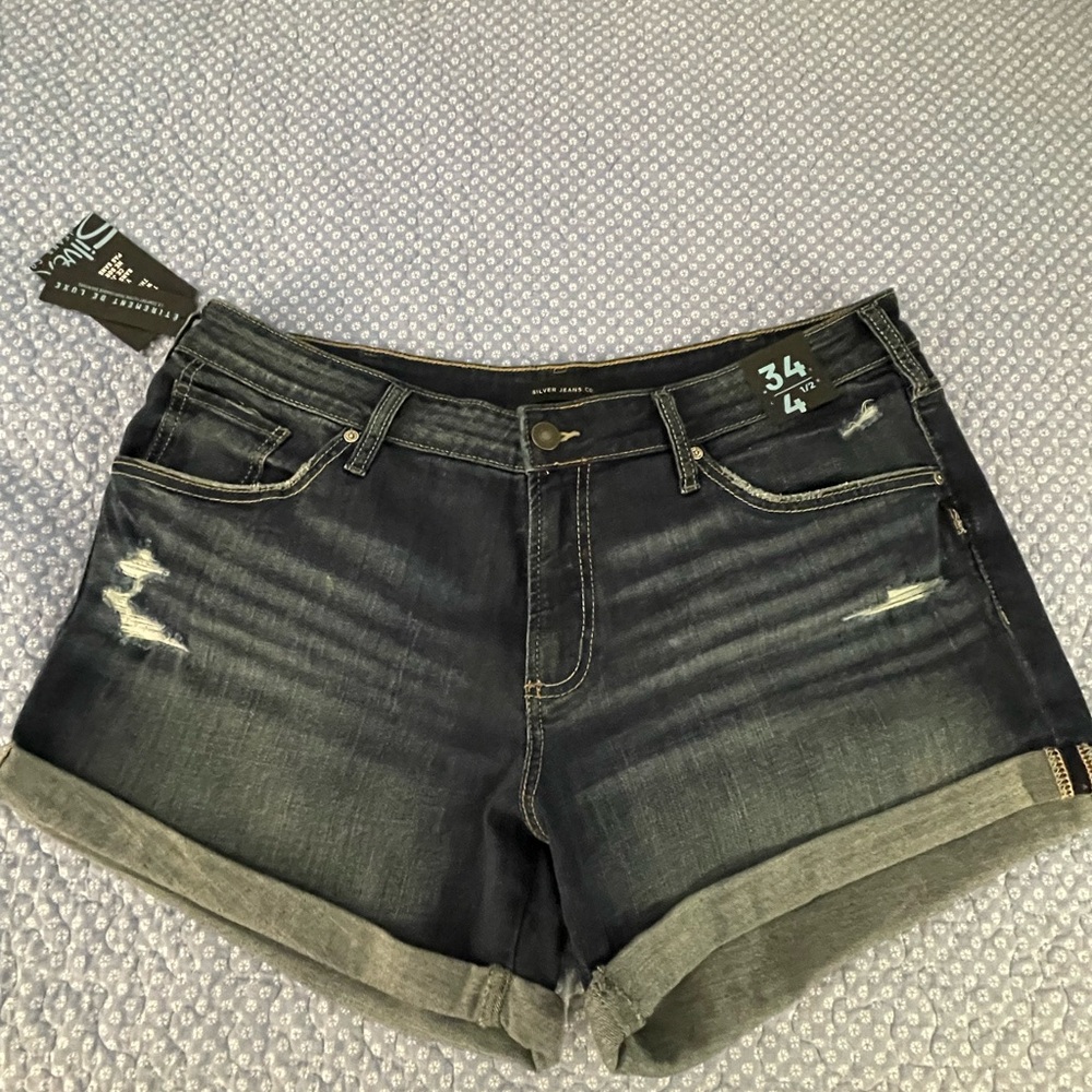 Silver brand Boyfriend Shorts NWT